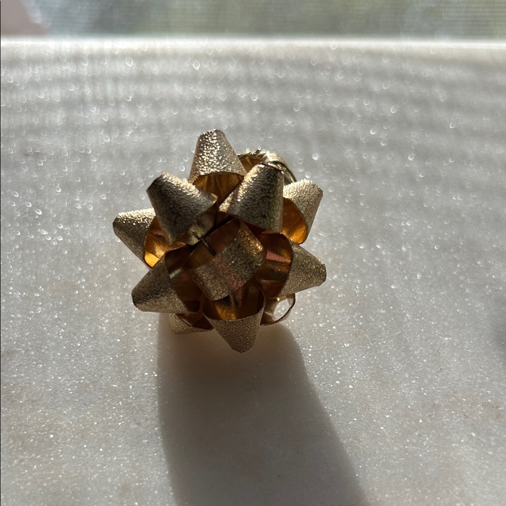 Gold Bow Cluster Statement ring- Women Jewelry